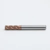 HRC55  Carbide 4 Flute Standard Length Corner Radius End Mills For High-speed machining of molds and products