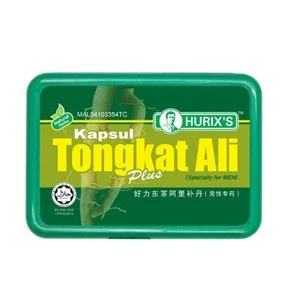 Hurix&#39;s Kapsul Tongkat Ali Plus Capsule Herbal Medicine for Men Power