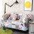 Import i@home modern polyester kaleidoscope printed elastic sofa cover stretch slipcover fabric from China