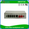 IDM-NT104H Hot Selling 4-Port 10/100M Telephone Modem 64K PCM PDH SDH Mux Optimal for Network Switch Use Fiber Optic