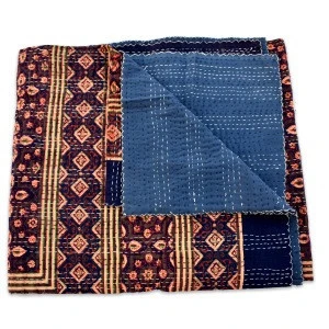 Indian quilt christmas quilts bedspreads kantha quilt wholesale
