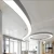 Import Indoor Linear Lighting Suspension S Shape White modern led chandelier pendant light from China