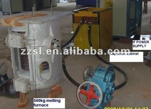 induction metal melting casting machine