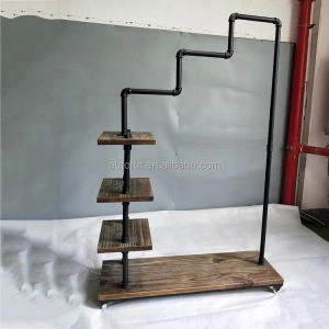 Industrial Water Pipe Stylish Decorate Livingroom Coat Racks