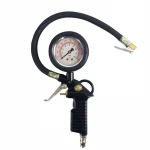 Inflator and Gauge kit Heavy Duty Tire Pressure Inflation Gauge Auto Air Inflator Gun Car Motorcycle Bicycle
