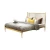 Import ins style direct export frame accessory metal bed bedroom furniture metal steel single bed from China