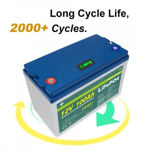 Install Display LED Battery Pack Lifepo4 12v Lifepo4 Lithium Battery 100ah For RV/Yacht/Marine/Solar/Golf Cart/UPS