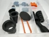 ISO9001, ISO1400 certificated  OEM molded silicone rubber parts for wire connector