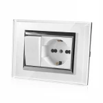 Italian Type socket plate/modular socket with switch