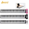 iWord electric piano toy Roll Up Digital Piano Toys 88 Keys Organ Set With Pedals