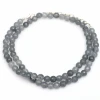 Jade Faceted Round Balls Beaded Necklace | Jade Necklace Beaded Necklace