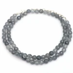 Jade Faceted Round Balls Beaded Necklace | Jade Necklace Beaded Necklace