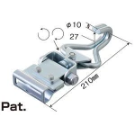Japan E clip type lashing belt Adapter car tow hook belt buckle other vehicle tools