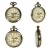 Import Japan quartz movt classic stainless steel pocket watch for lady from China