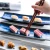 Import Durable Japanese Ceramic Strip Sushi Plates from China