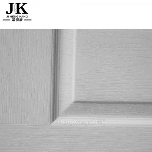 JHK-017 2 Panel Internal White Wooden HDF/MDF Door Skin Design