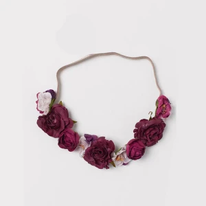 JOJO Custom Fashion Design High Quality Fancy Flower Rose Braid Girls Hairband Hair Accessories