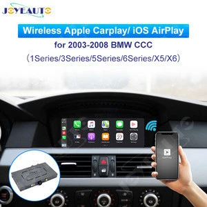 Joyeauto Wireless Carplay Android Car Auto solution for BMW CCC 2003-2008 years X5 X6 1/3/5/6 Series  Multimedia Player