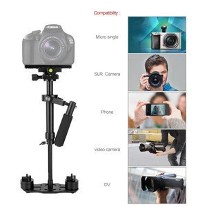 Kaliou S40 40cm Aluminum alloy professional Handheld 3 axis camera gimbal stabilizer with 360 degree adjustment for dslr camera