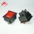 Import KCD4-201N Black Plastic Double Pole Double  PIN Rocker Switch from China