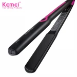 Kemei  Professional Hair Iron 2 in 1 Ceramic Hair Straightener & Curler KM-2119 Wholesale