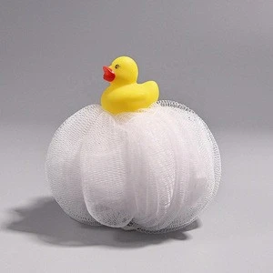 Kids Bath Ball Toy Animals Swimming Water Toys Soft Floating Rubber Duck Squeeze Sound Squeaky Bathing Toy For Baby Bath Toys