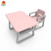 Kids Plastic  Furniture Daycare Table And Chairs Kids Plastic Desk (two chairs and one desk for children) kid products