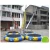 Import kids trampoline aprk inflatable kids cheap 4 seats bungee jumping trampoline from China