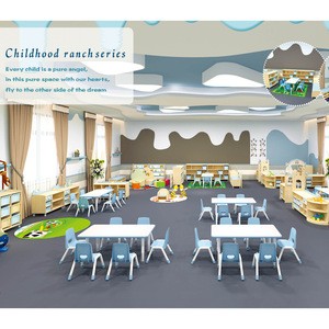 kindergarten classroom children table and chair daycare plastic kids school furniture wholesale sets