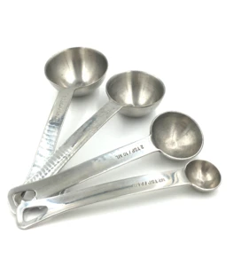 Kitchen cooking tools stainless steel measuring spoon
