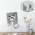 Import Kitchen Sundries hanging wall mount hidden double space aluminum metal wall hooks from China