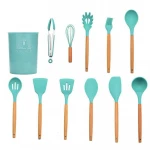 Kitchenware Spatula 11pcs Kitchen Utensils Silicone Cooking Utensil Set Fancy Kitchen Utensils