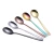 Import Korean 304 metal stainless steel camping gold cutlery knife fork spoon straw flatware set with bag from China