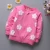 Import korean high quality pretty coat flower 2017 childrens coat from China