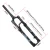 KRSEC buy one get one free product front fork 26/27.5/29 inch straight cone tube mountain bike black tube with a free sticker
