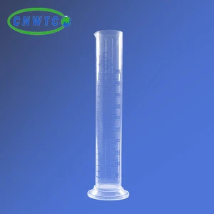 Lab Boro3.3 Glass Measuring Cylinder 25ml with Spout and Graduations