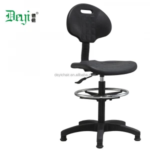lab stool black PU computer laboratory chair