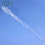 Laboratory Disposable  Plastic Droppers 3ml Transfer Pasteur Pipette