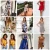 Import Ladies casual dresses women party skirts v-neck dresses for women from China