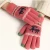 Import Ladies touch screen Small deer pink Fashionable outdoor wool gloves. from China
