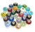 Import Lampwork Glass Beads / Handmade glass beads / available in many colors and designs from India