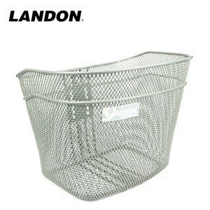 Landon Good Quality bicycle Basket Steel Bike front Basket