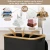 Import large capacity custom bathroom 3 compartments toy storage canvas collapsible bamboo wooden folding laundry basket with lid from China