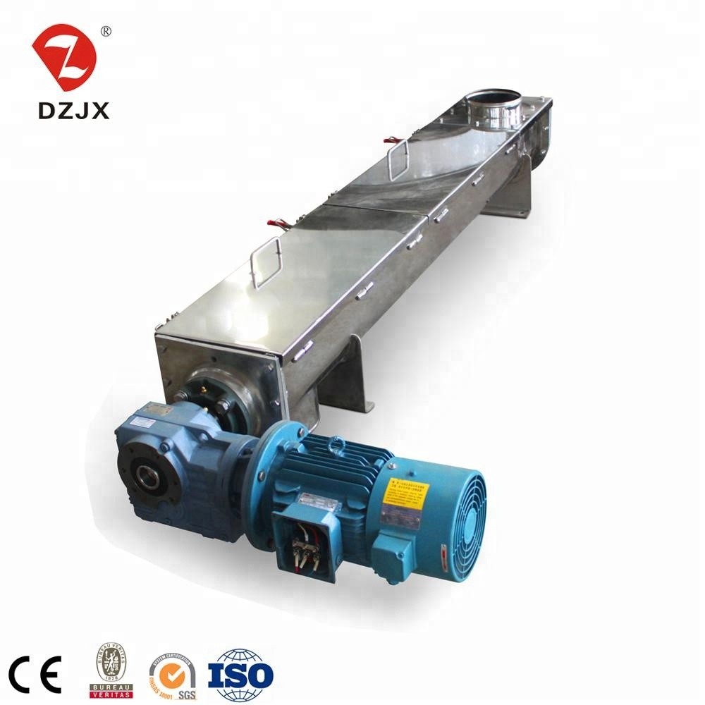 Large Capacity low price inclined feed Screw Conveyor for concrete in china