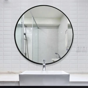 large floor mirrors Round Decorative Mirror for Living Room &amp; Office Space
