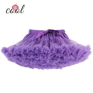 latest fashion kids tutu skirts in factory price mini style baby girls fluffy skirts