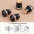 Import LB12B 5pin dual color illuminated waterproof push button switch from China