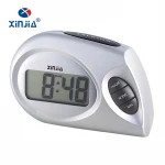 LCD Multifunctional Talking Small Digital Alarm Clock Electronic Table Desk Wake Up Light Kids Alarm Clock