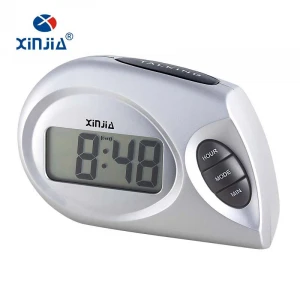LCD Multifunctional Talking Small Digital Alarm Clock Electronic Table Desk Wake Up Light Kids Alarm Clock