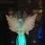 Import LED acrylic angel wings angel figurine Christmas ornament decorations from China